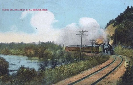 AA Passenger Train near Beaulah